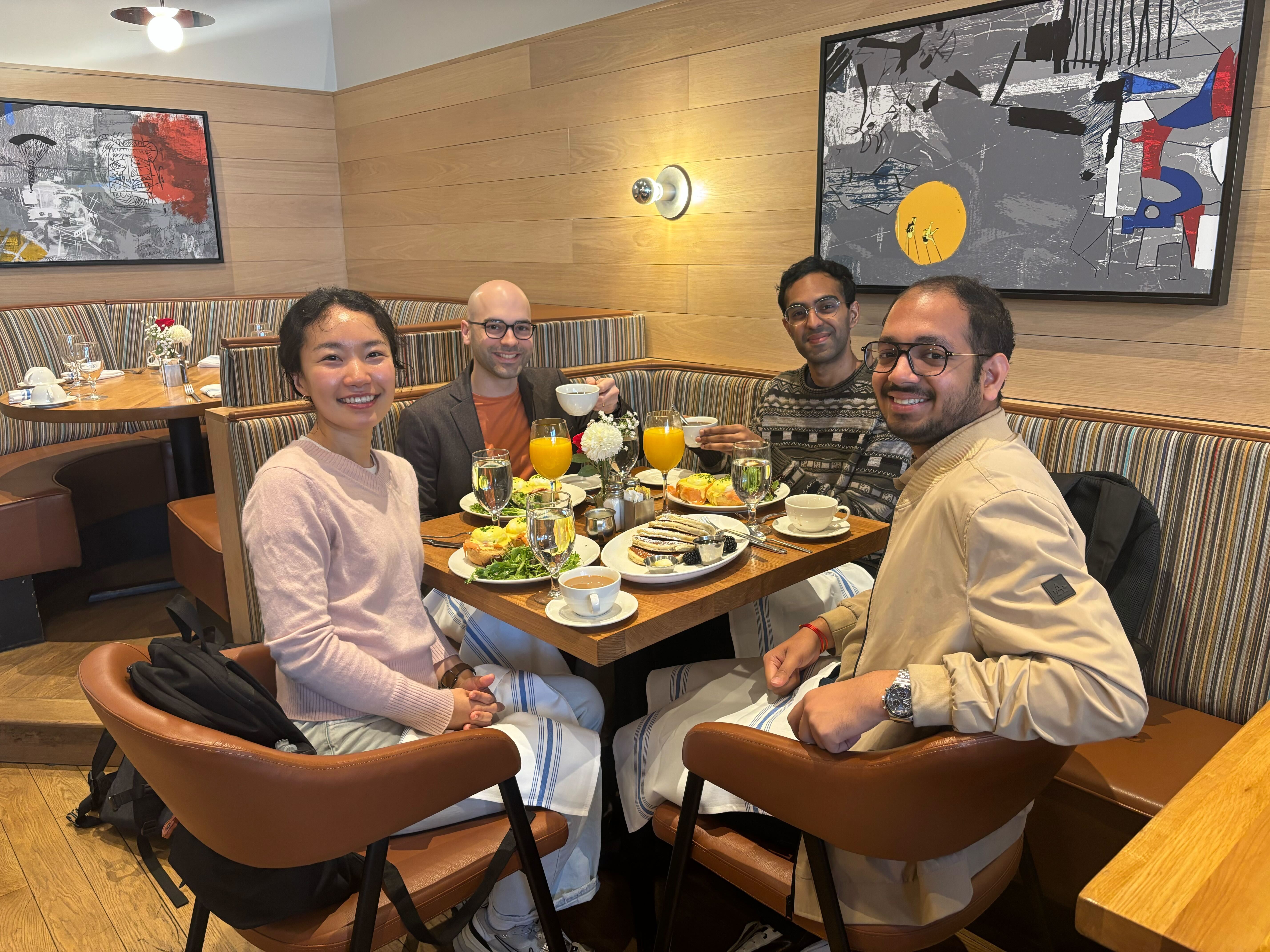 Lab breakfast