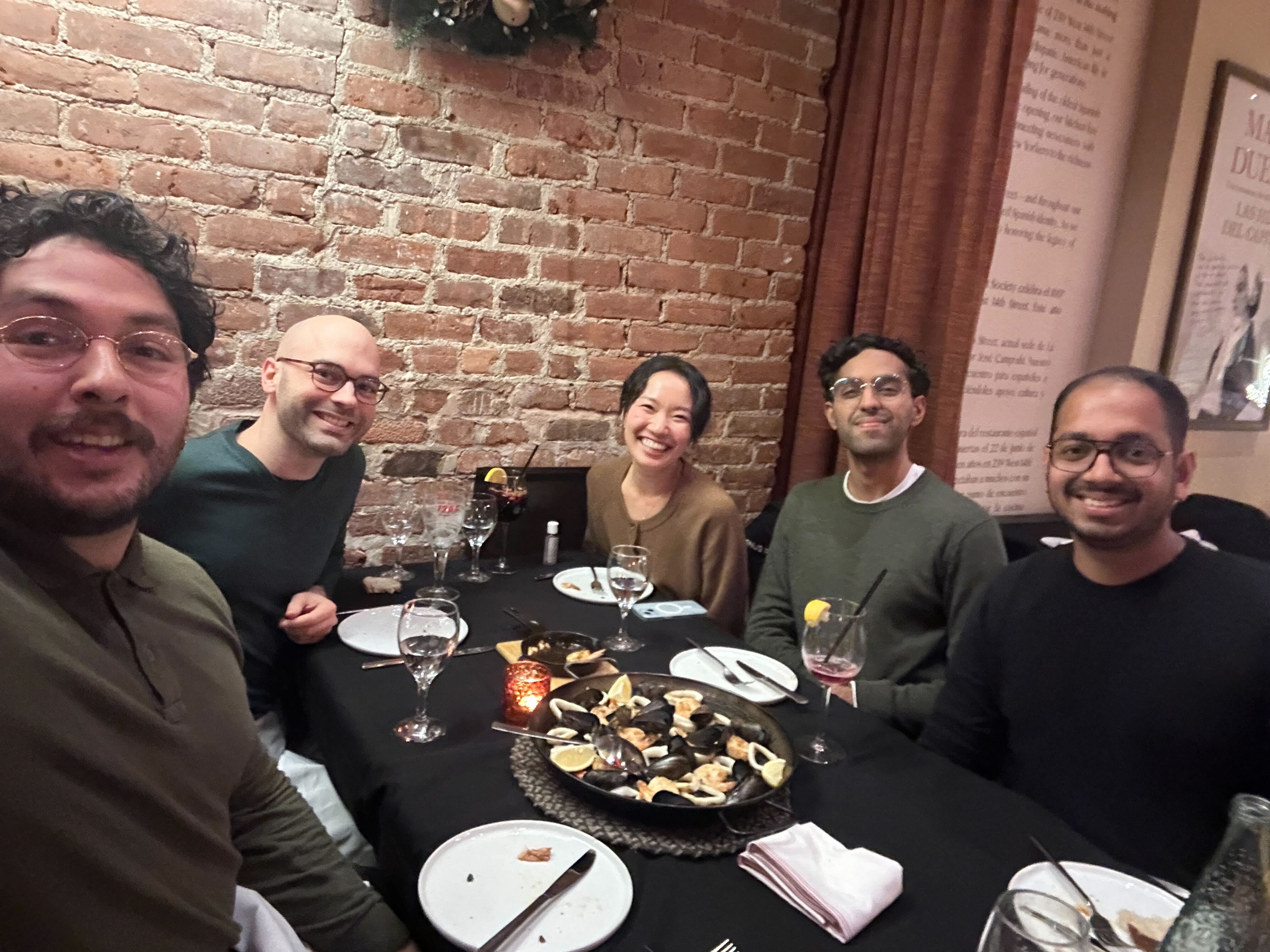 Lab dinner decembre
